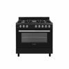 ELBA ESSENTIAL 90CM 4 GAS 2 ELECTRIC GAS COOKER- BLK
