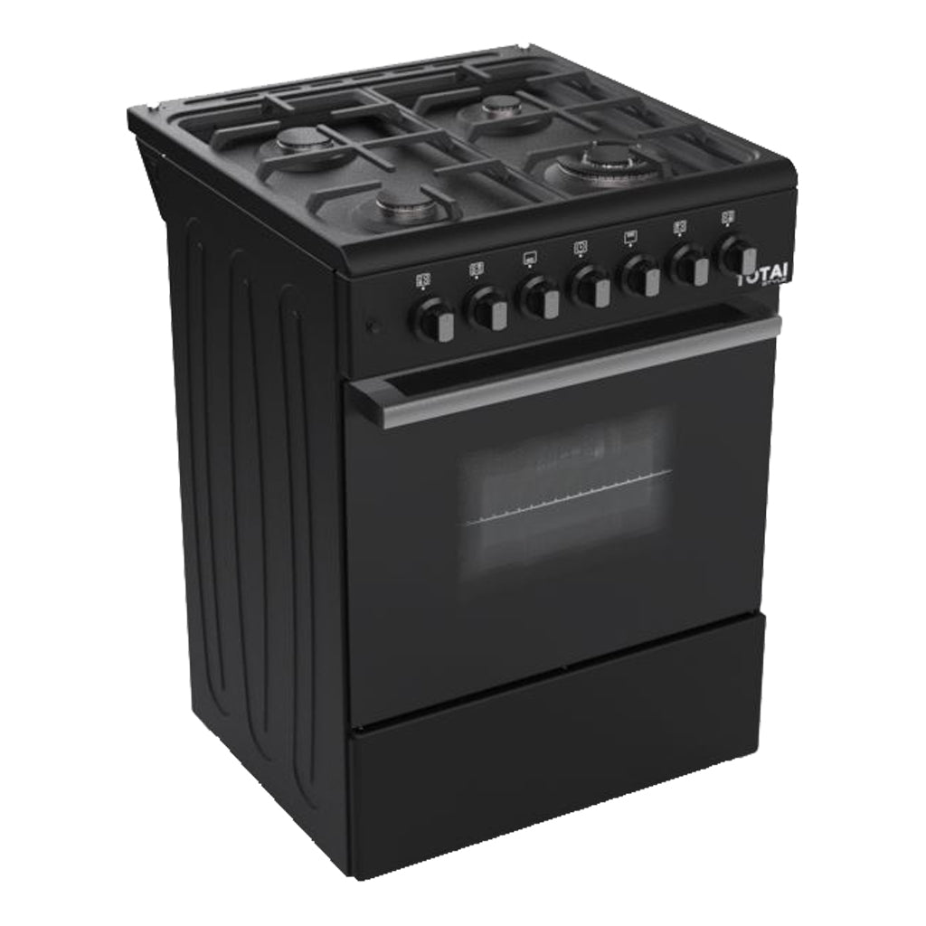 TOTAI TS 60CM 4 BURNER GAS STOVE WITH ELECTRIC OVE