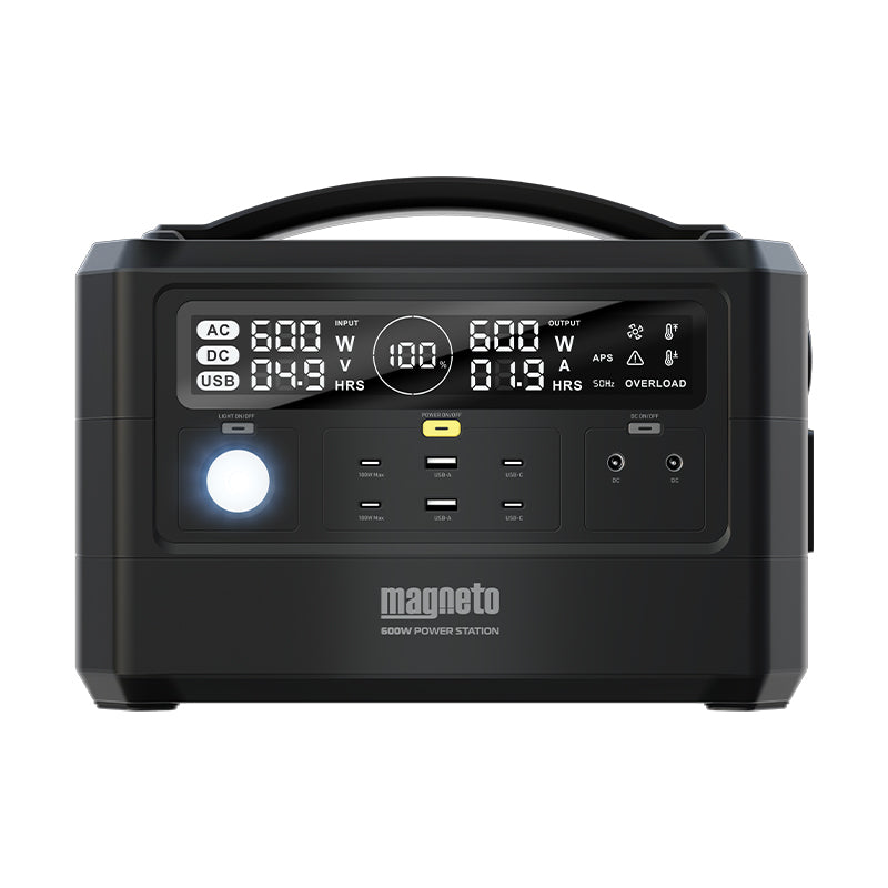 Magneto 600W Portable Power Station 2.0