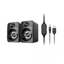 SU125 SPEAKER 2.0CH USB POWER 3.5MM BLAC