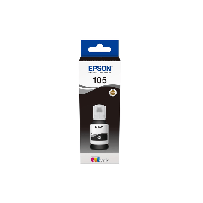 105 EcoTank Pigment Black ink bottle